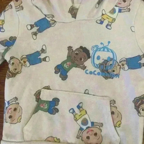 Cocomelon Toddler Boy Fleece Hoodie 12 Months. - Picture 4 of 10